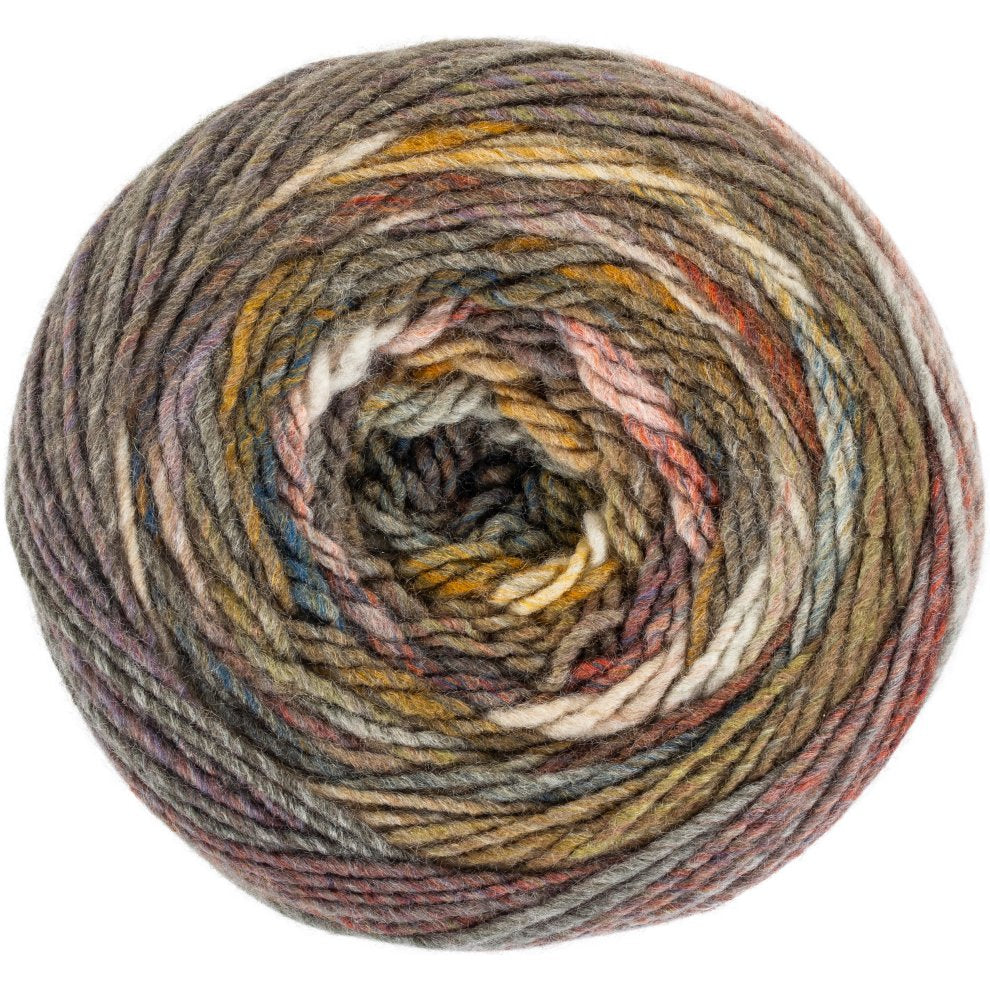 Red Heart Roll With It Melange Yarn, 5.29oz, 389 Yards in Theater