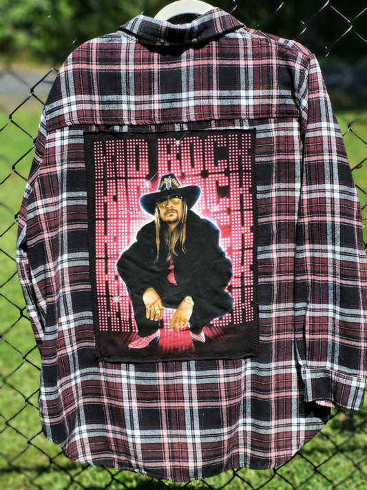Kid Rock Upcycled Flannel
