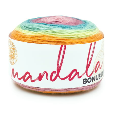 Lion Brand Mandala Bonus Bundle Sasquatch Light DK Yarn 10.5oz, 1181 yds
