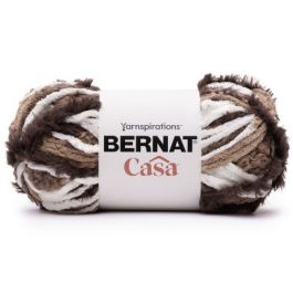 Bernat Casa Crochet Yarn in Tawny Brown 255g/7.9oz