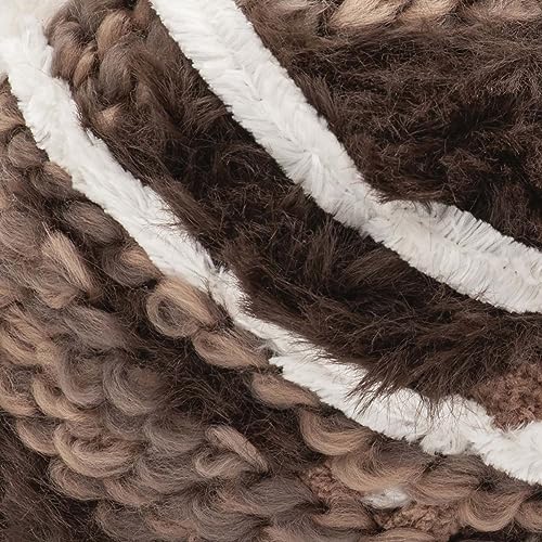 Bernat Casa Crochet Yarn in Tawny Brown 255g/7.9oz